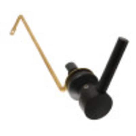 Kingston Brass KTDLS0 Side Mount Toilet Tank Lever, Matte Black KTDLS0